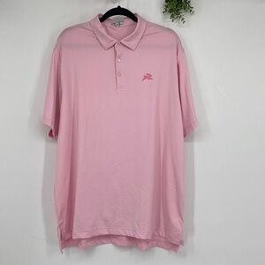 Peter Millar Summer‎ Comfort Polo Golf Shirt Pink XL